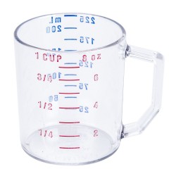 KM CAMBRO ACRYLIC MEASURING CUP (1CUP)